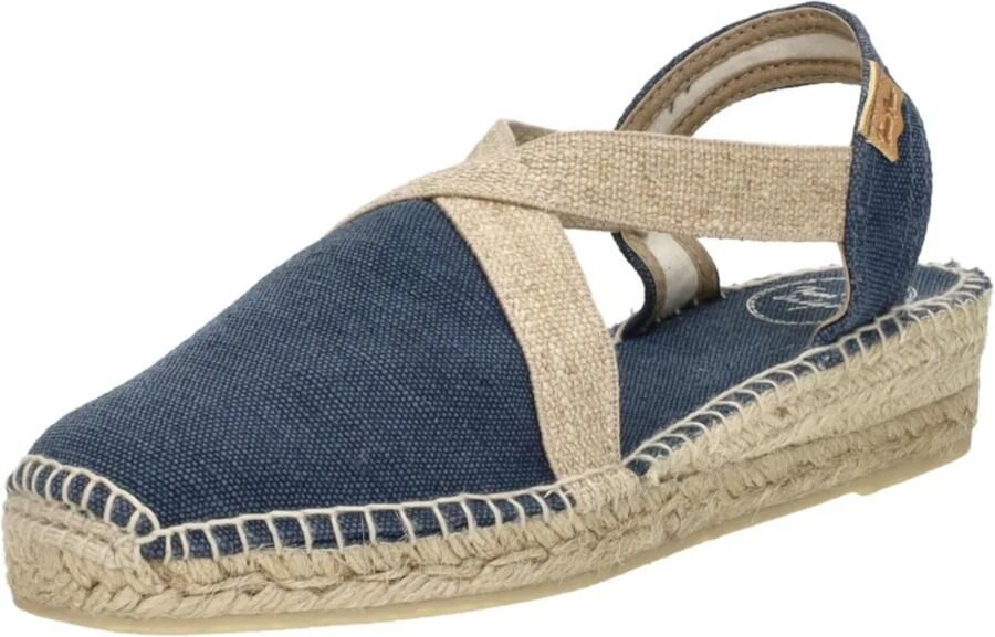 Toni Pons Verdi-V Dames Espadrilles Mari Blauw Canvas VERDIVmari - Foto 6