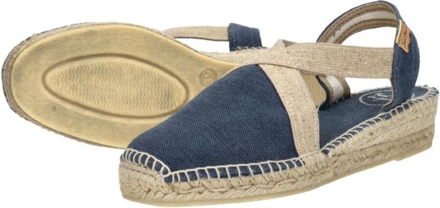 Toni Pons Verdi-V Dames Espadrilles Mari Blauw Canvas VERDIVmari - Foto 7