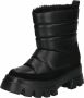 Toral Gestikte Leren Casual Laarzen Black Dames - Thumbnail 2