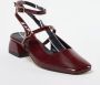 TRENDYOL SHOES Vanille Gele Mary Jane Enkelband Vierkante Teen Dames Hoge Hak Schoenen Belastingss24To00009 - Thumbnail 2