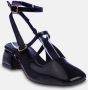 TRENDYOL SHOES Babyblauwe Mary Jane Enkelband Vierkante Neus Hoge Hakken Schoenen Voor Dames Takss24To00009 - Thumbnail 2