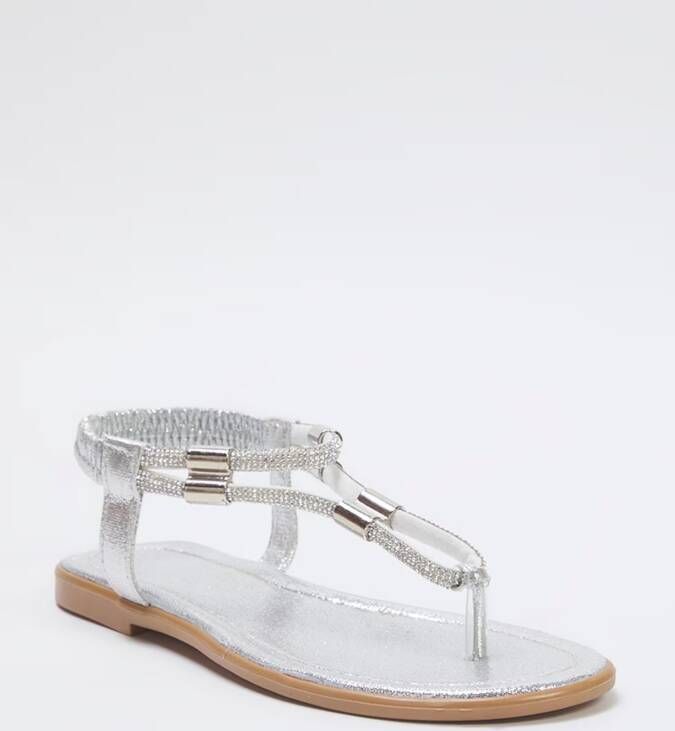 Trendyol Teenslipper zilver