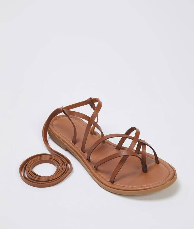 Trendyol Teenslipper bruin