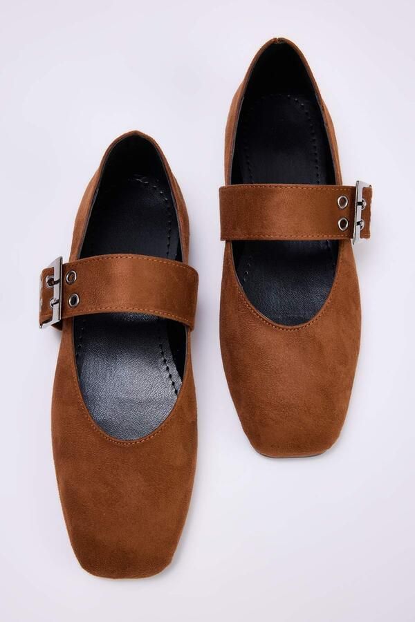 Trendyol Ballerina bruin - Foto 2
