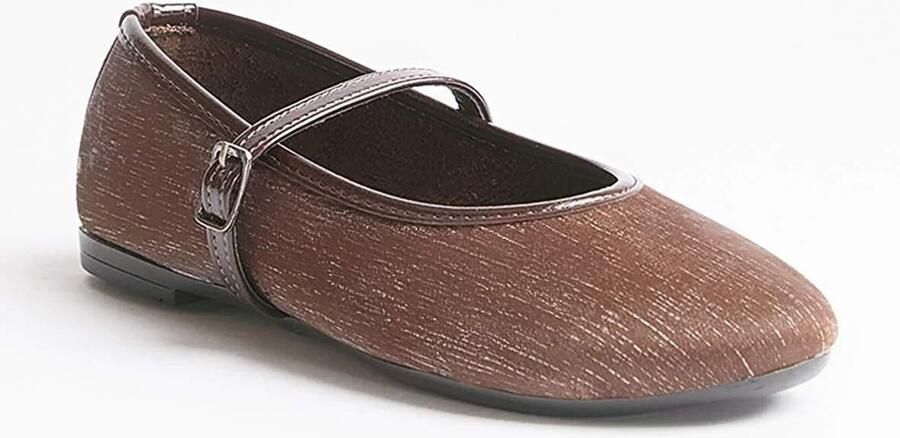 Trendyol Ballerina met riempjes bruin