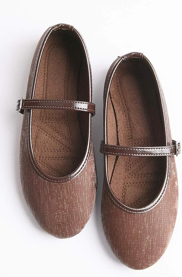 Trendyol Ballerina met riempjes bruin - Foto 3