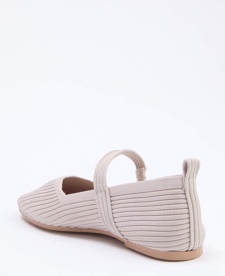 Trendyol Ballerina met riempjes nude - Foto 2