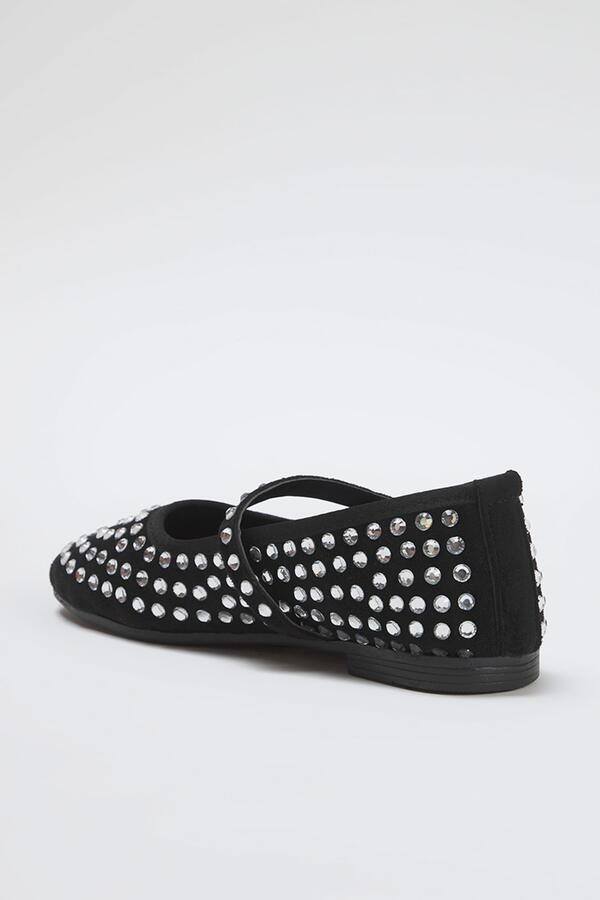 Trendyol Ballerina met riempjes zwart - Foto 3