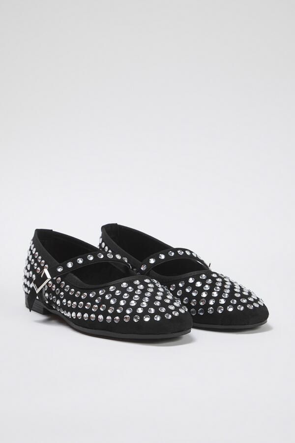 Trendyol Ballerina met riempjes zwart - Foto 4