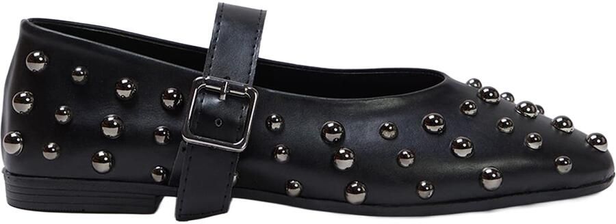 Trendyol Ballerina met riempjes zwart