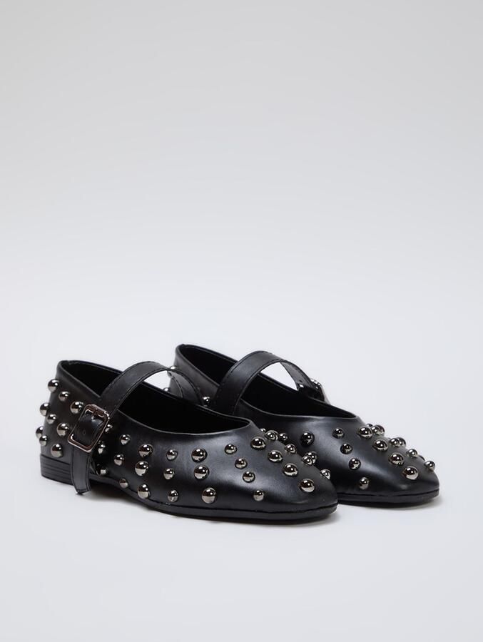 Trendyol Ballerina met riempjes zwart - Foto 2