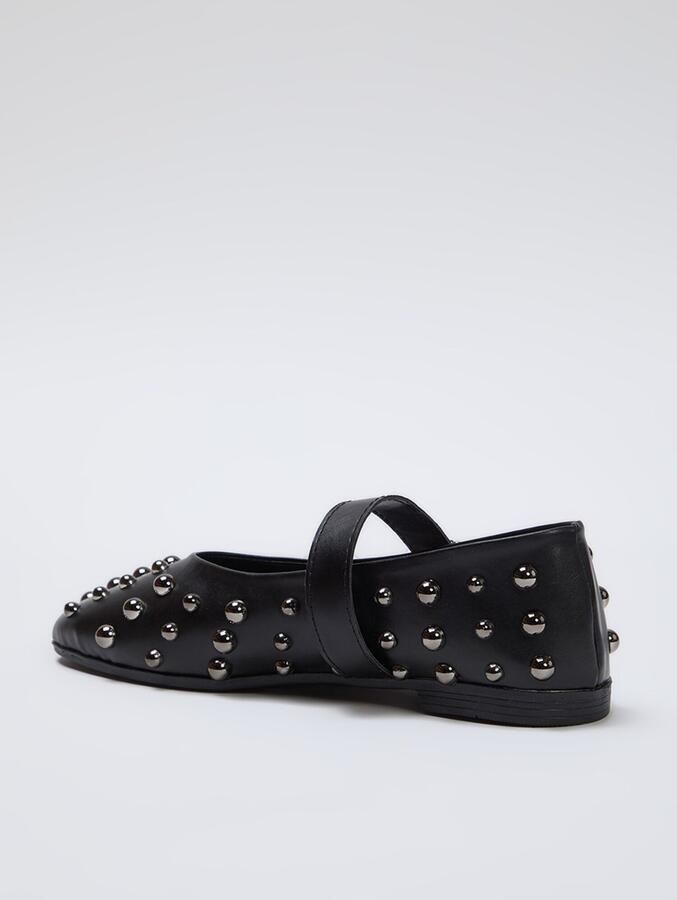 Trendyol Ballerina met riempjes zwart - Foto 3