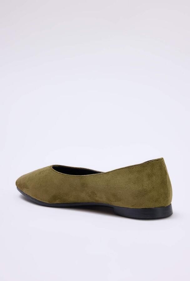 Trendyol Ballerina olijfgroen - Foto 2