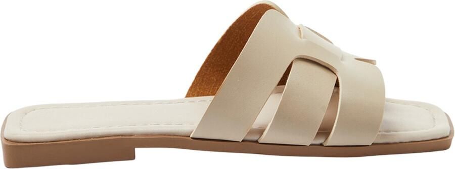 TRENDYOL SHOES Claret Red Single Band Dagelijkse Damespantoffels Takss24Te00010