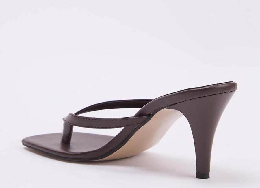 Trendyol Teenslipper bruin - Foto 4