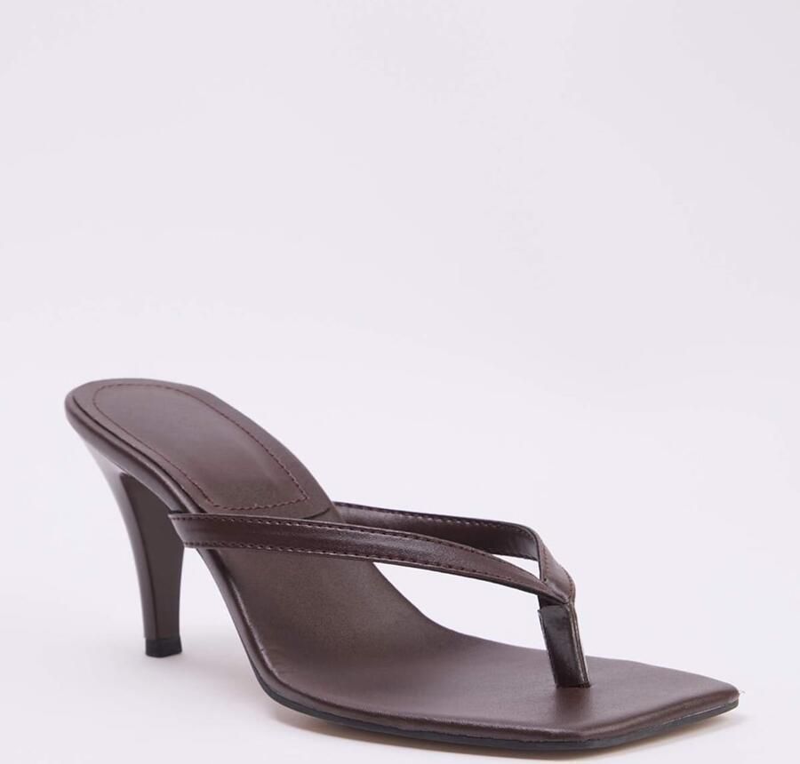 Trendyol Teenslipper bruin - Foto 2