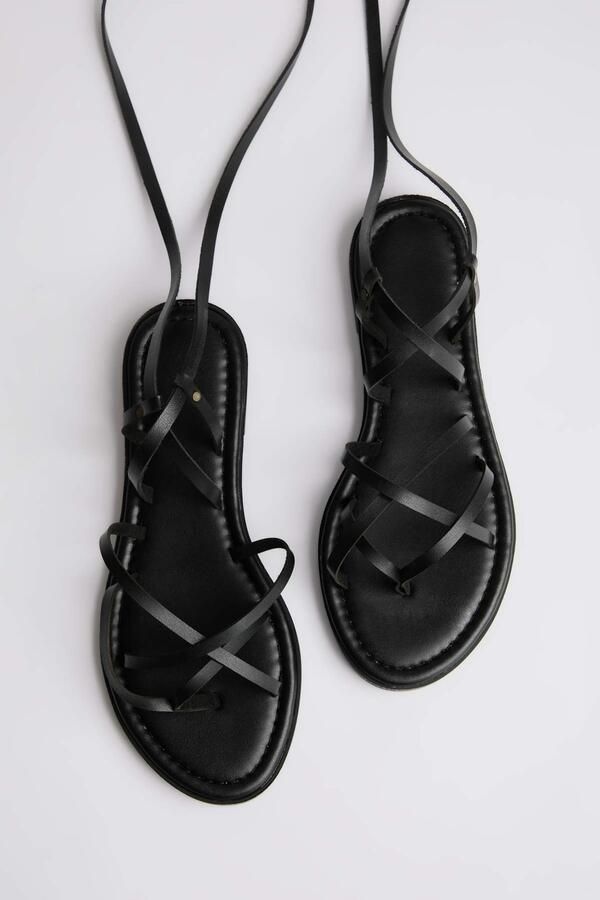 Trendyol Teenslipper zwart - Foto 3