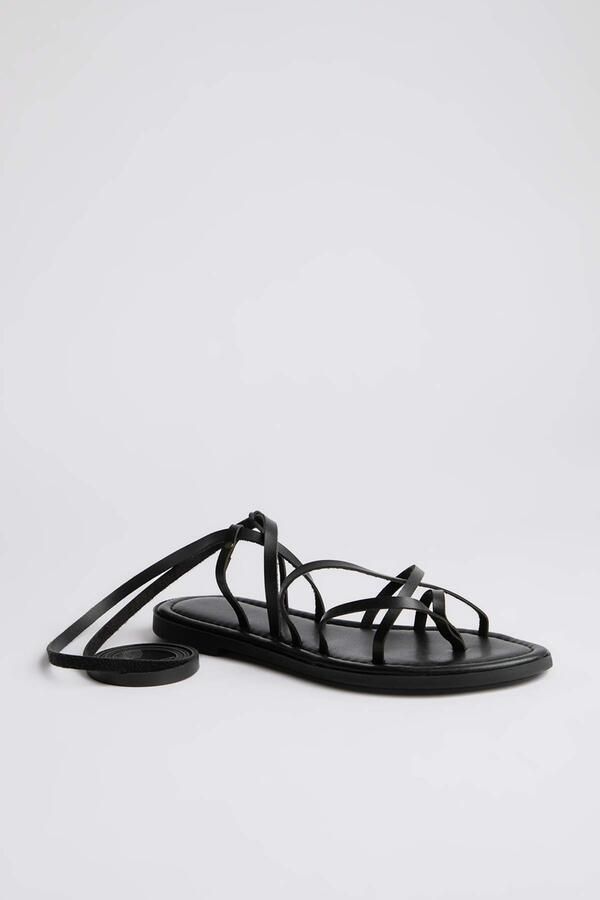 Trendyol Teenslipper zwart - Foto 4