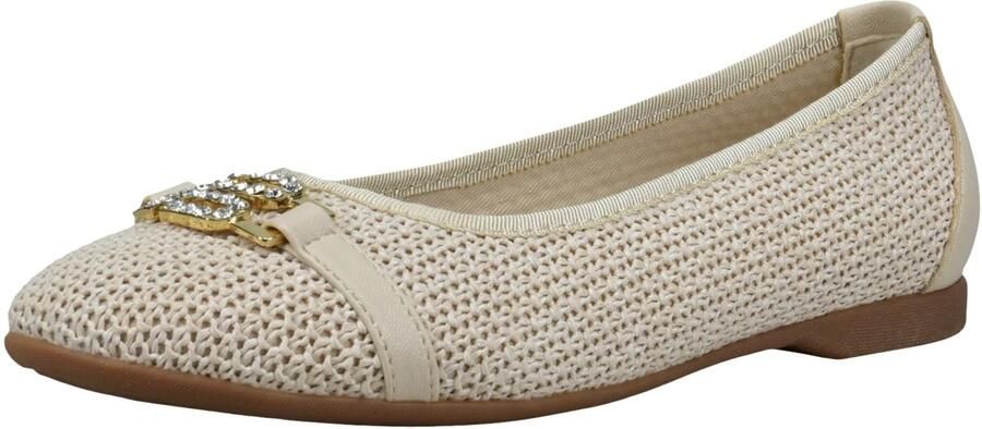 TT. BAGATT Ballerina lichtbeige goud