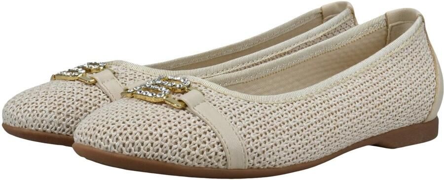 TT. BAGATT Ballerina lichtbeige goud - Foto 4