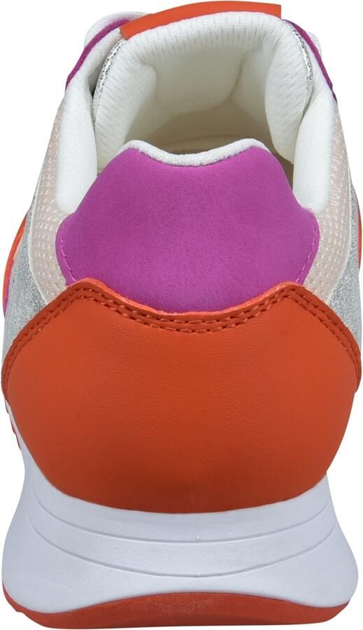 TT. BAGATT Sneakers laag 'Ara02' lila oranjerood zilver wolwit - Foto 4