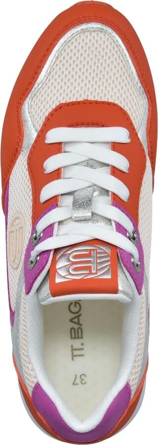 TT. BAGATT Sneakers laag 'Ara02' lila oranjerood zilver wolwit - Foto 5