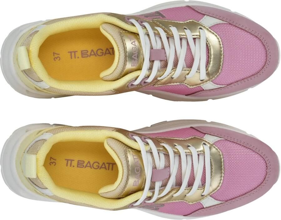 TT. BAGATT Sneakers laag goud rosa - Foto 2
