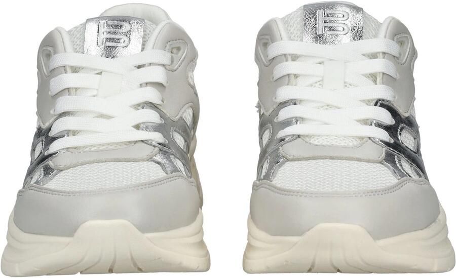 TT. BAGATT Sneakers laag lichtgrijs zilver wit - Foto 4