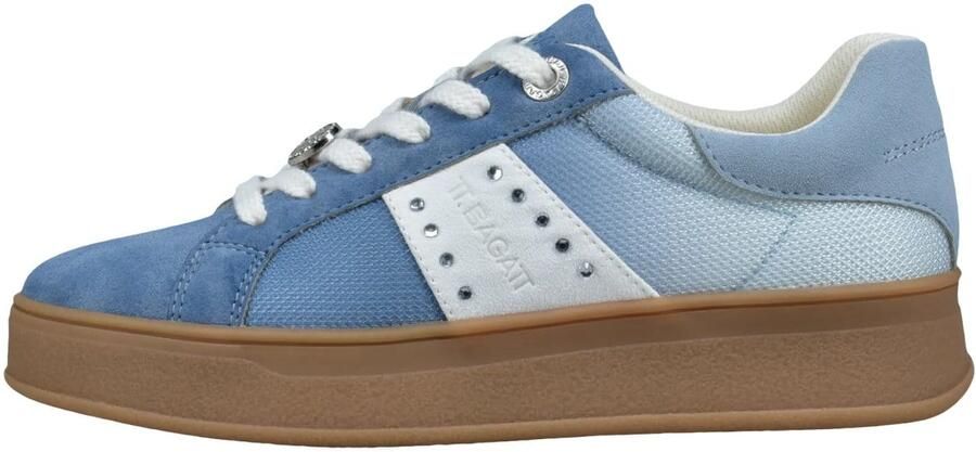 TT. BAGATT Sneakers laag opaal lichtblauw wit - Foto 5