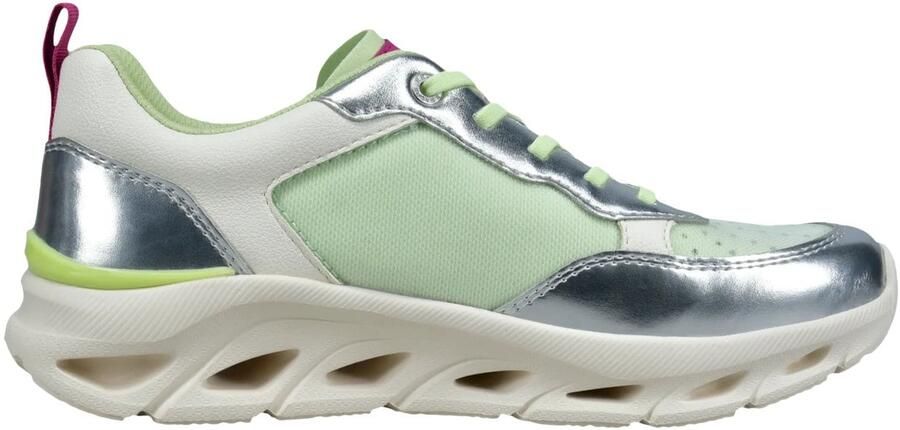 TT. BAGATT Sneakers laag pastelgroen bessen zilver wit - Foto 6