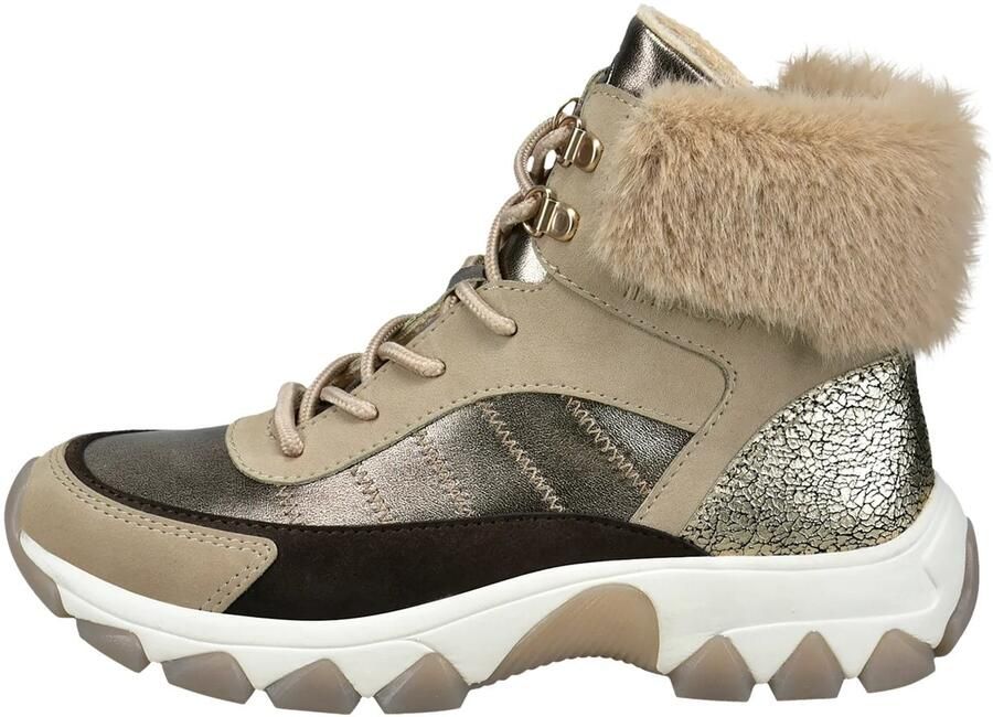 TT. BAGATT Veterlaarsjes beige zwart zilver - Foto 2