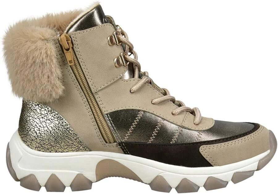 TT. BAGATT Veterlaarsjes beige zwart zilver - Foto 3