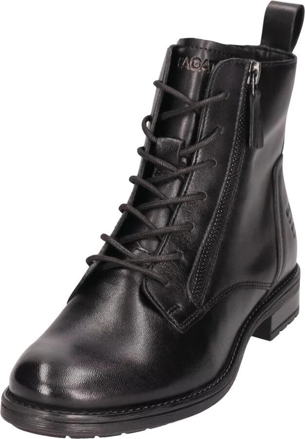 Bagatt Leren veterschoenen met rits voor dames TT. - Foto 3