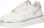TWINSET MILANO Lage Sneakers Dames 251tcp014 Maat: 38 Materiaal: Leer Kleur: Wit - Thumbnail 2
