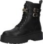 TWINSET MILANO Veterboots Dames 242tcp062 Maat: 36 Materiaal: Leer Kleur: Zwart - Thumbnail 3