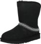 UGG CLASSIC SHORT CRESCENT W SnowbootsGevoerde laarzenDames laarzen Zwart - Thumbnail 2