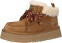 UGG Vachtlaarzen Dames W Funkarra Cabin Cuff Maat: 40 Materiaal: Suède Kleur: Cognac - Thumbnail 7