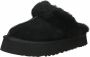 UGG Pantoffels Dames W Disquette Maat: 42 Materiaal: Suède Kleur: Zwart - Thumbnail 4