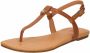 UGG MADEENA W Volwassenen Platte sandalen Kleur: Cognac - Thumbnail 4