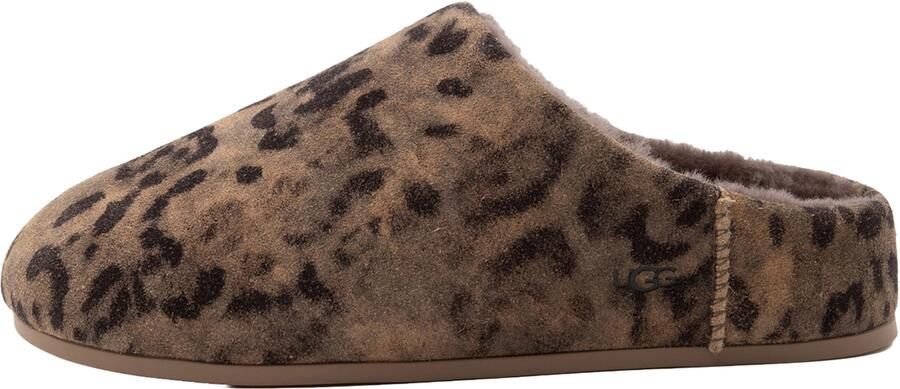 UGG Muiltjes 'Elea' bruin lichtbruin aardetinten zwart