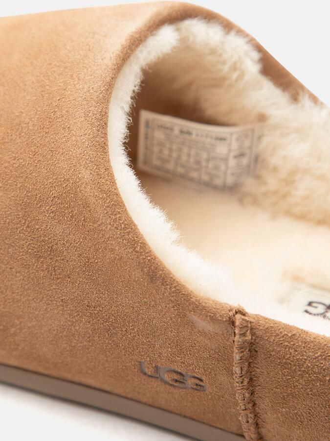 UGG Schapenvacht Instap Sandalen Kastanjebruin - Foto 6