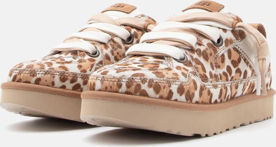 UGG Sneakers laag 'Lo Lowmel Plains' bruin cappuccino wit - Foto 5