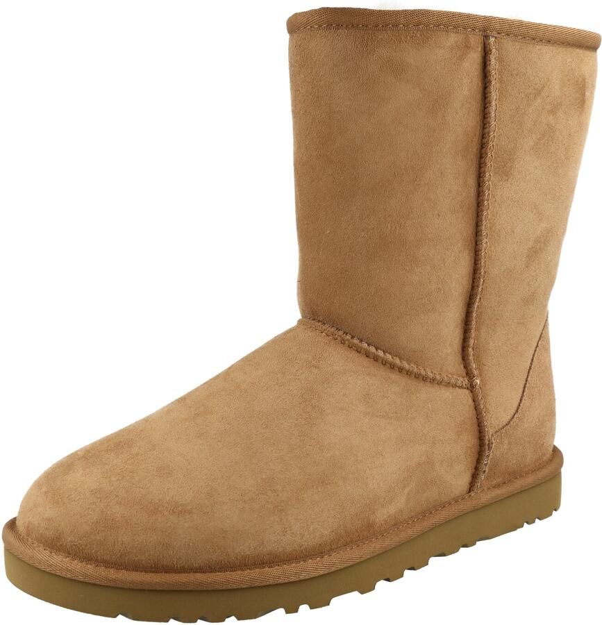 UGG CLASSIC SHORT NEW M Heren laarzenDames laarzenHeren Vachtlaarzen Cognac - Foto 5