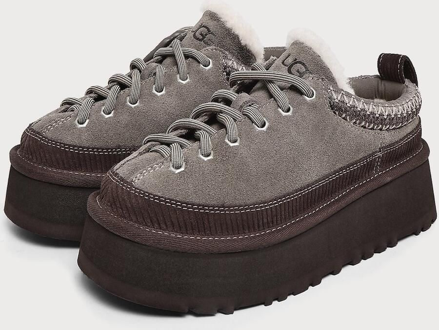 UGG Veterschoen 'Heritage' grijs taupe - Foto 4