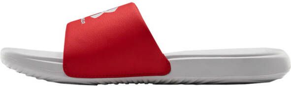 Under Armour Ansa Fixed Slides 3023761-104 Mannen Rood Slippers