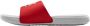 Under Armour Ansa Fixed Slides 3023761-104 Mannen Rood Slippers - Thumbnail 1