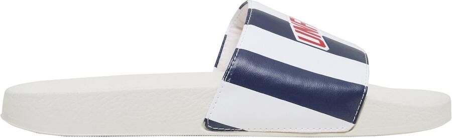 Unfair Athletics Muiltjes 'Azzuro' donkerblauw rood wit - Foto 6