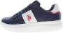 U.s. Polo Assn. Blauwe Polyester Sneaker met Contrasterende Details - Thumbnail 3