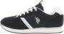 U.s. Polo Assn. Zwarte Sneakers voor Heren met Sportief Ontwerp Zwart Heren - Thumbnail 2