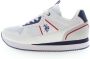 U.s. Polo Assn. Beste Prijs Heren Witte Sneakers met Sportschoen Veters Wit Heren - Thumbnail 3